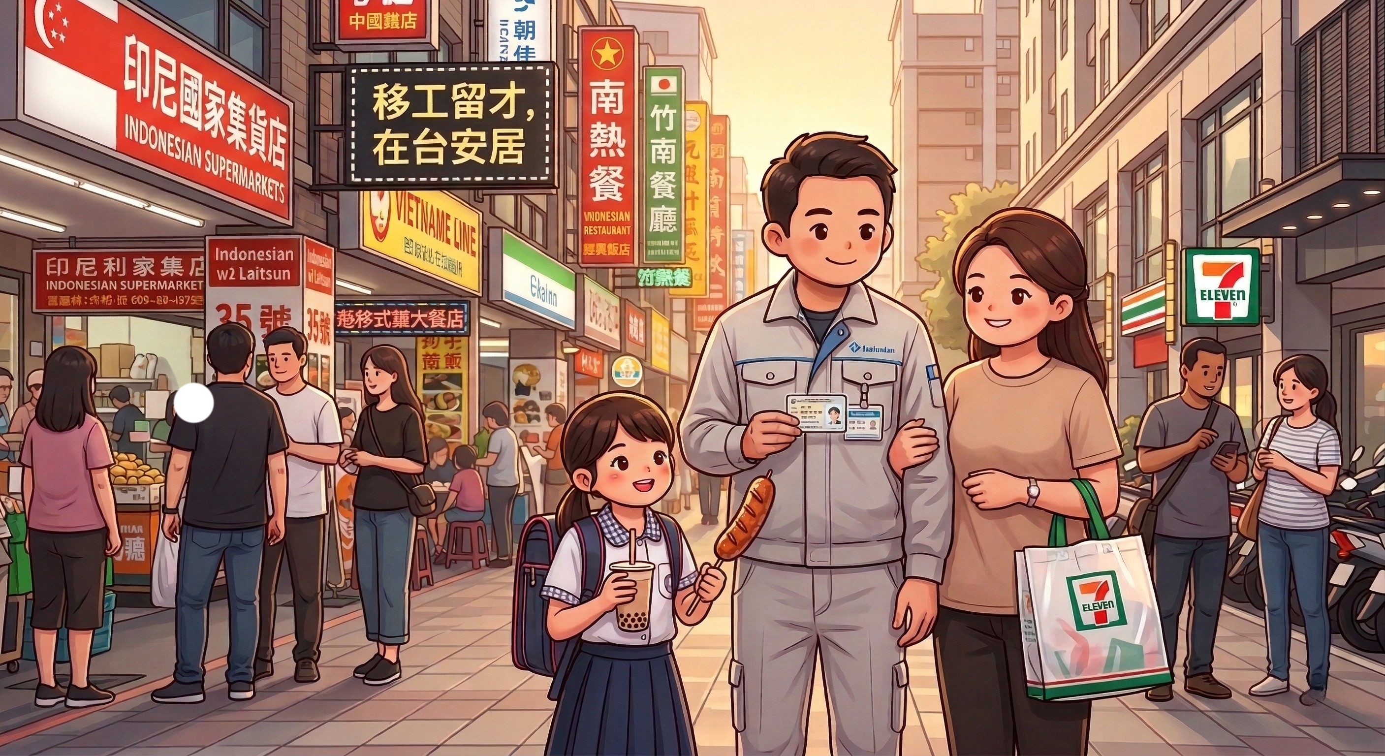 撕掉「過客」標籤：當 6 萬名移工成為台灣的「新鄰居」